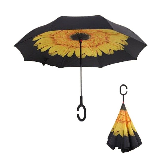 Upside down umbrella